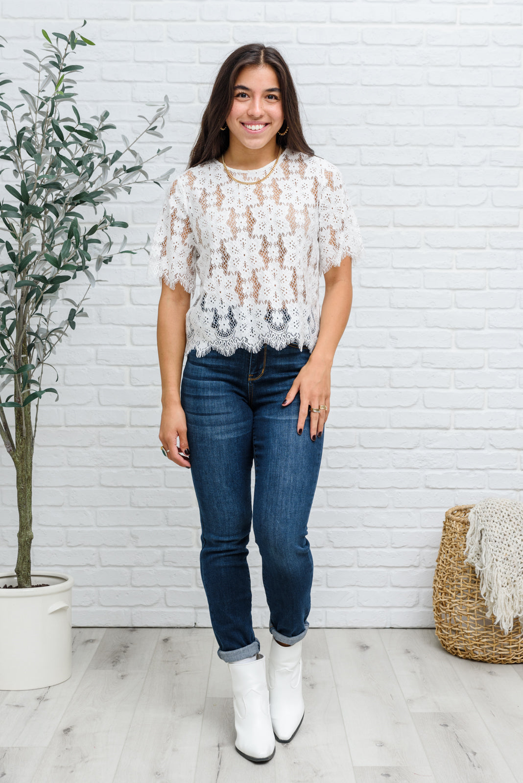 Chrystal Lace Top