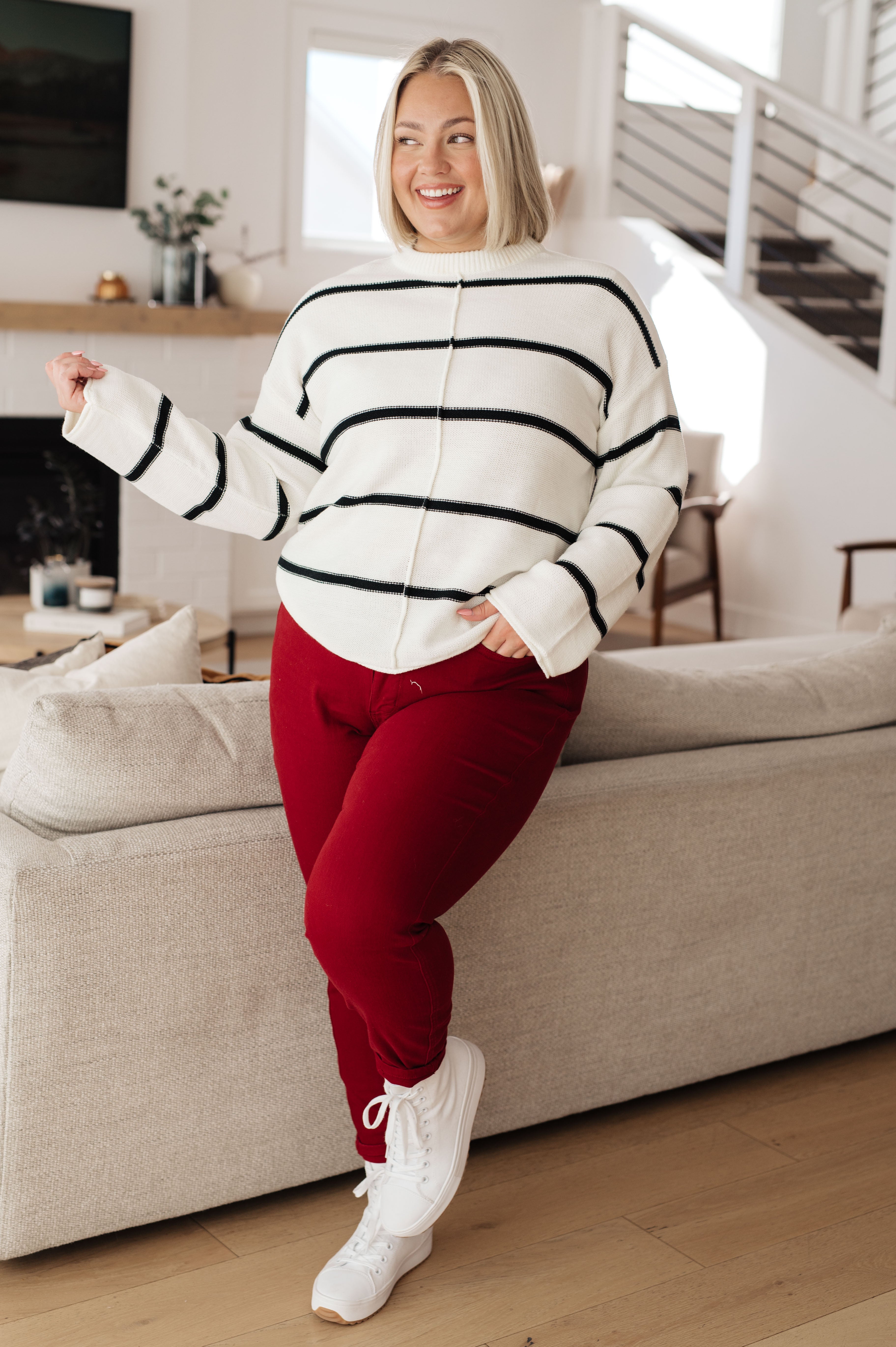 Hollis Striped Sweater