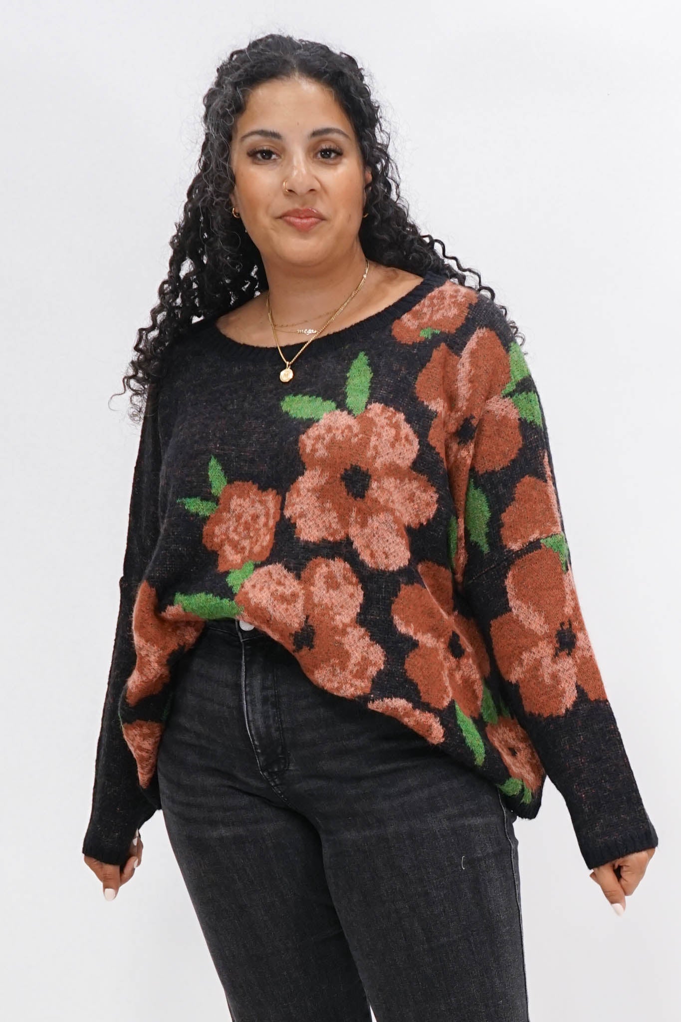 Lowen Floral Sweater
