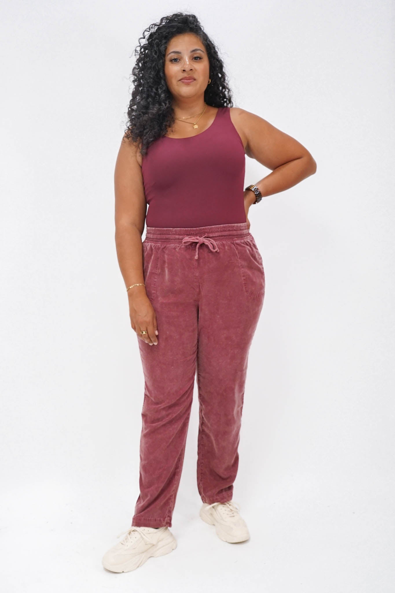 Me Time High Rise Mineral Wash Pants