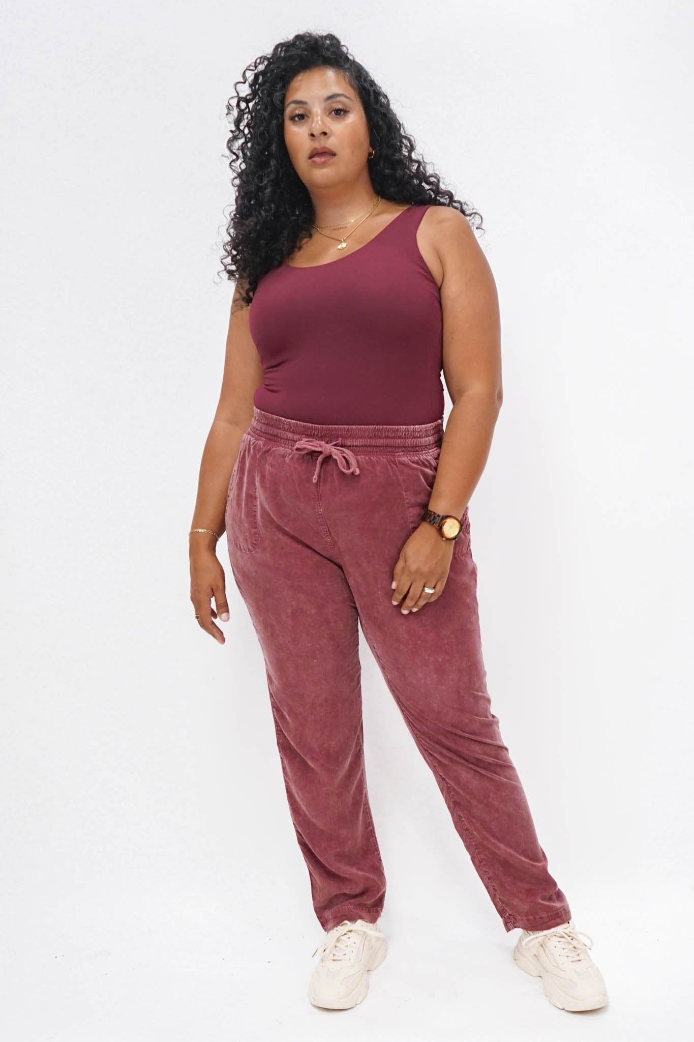 Me Time High Rise Mineral Wash Pants