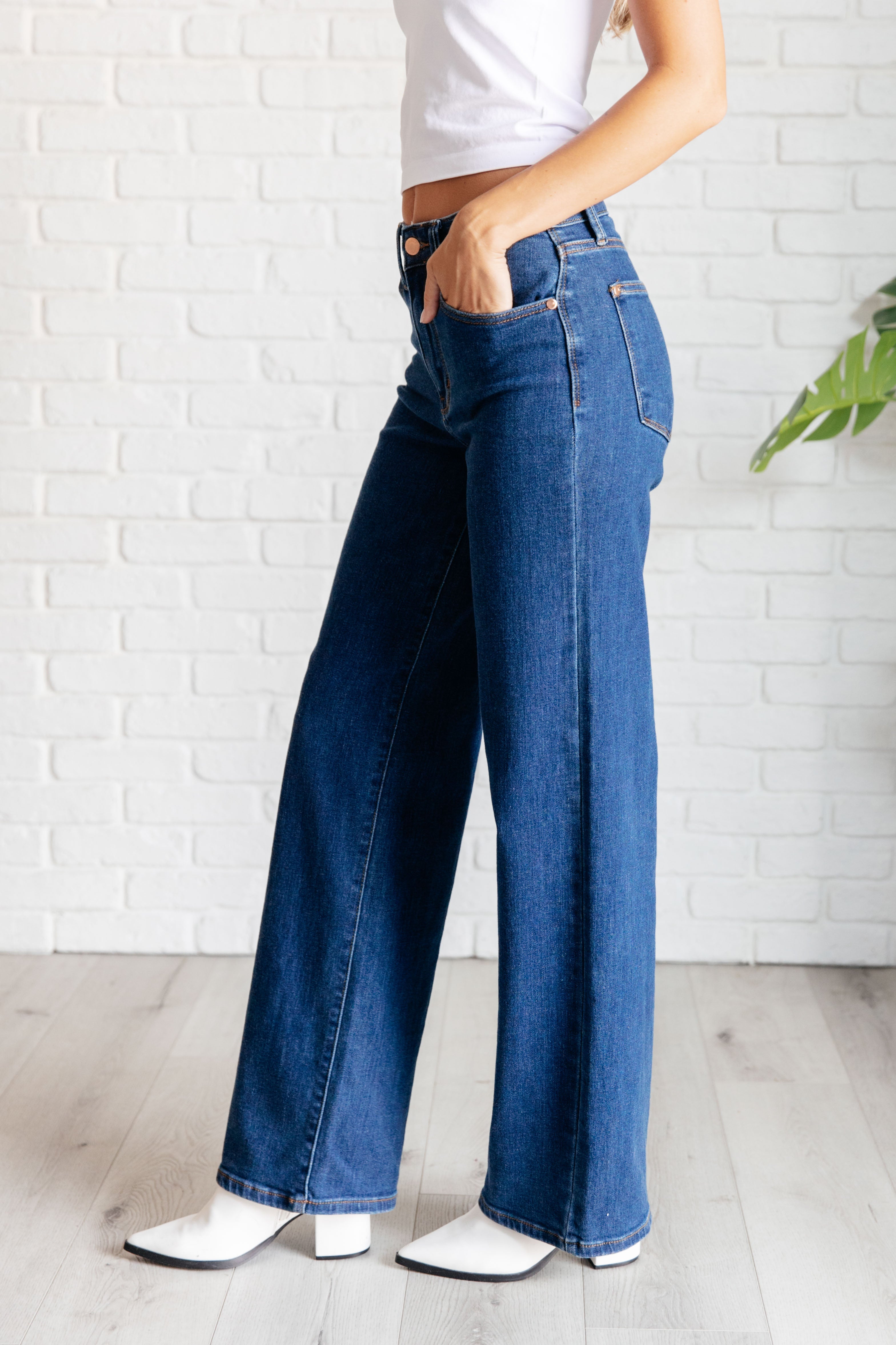 Harrisburg High Rise Vintage Wide Leg Jeans