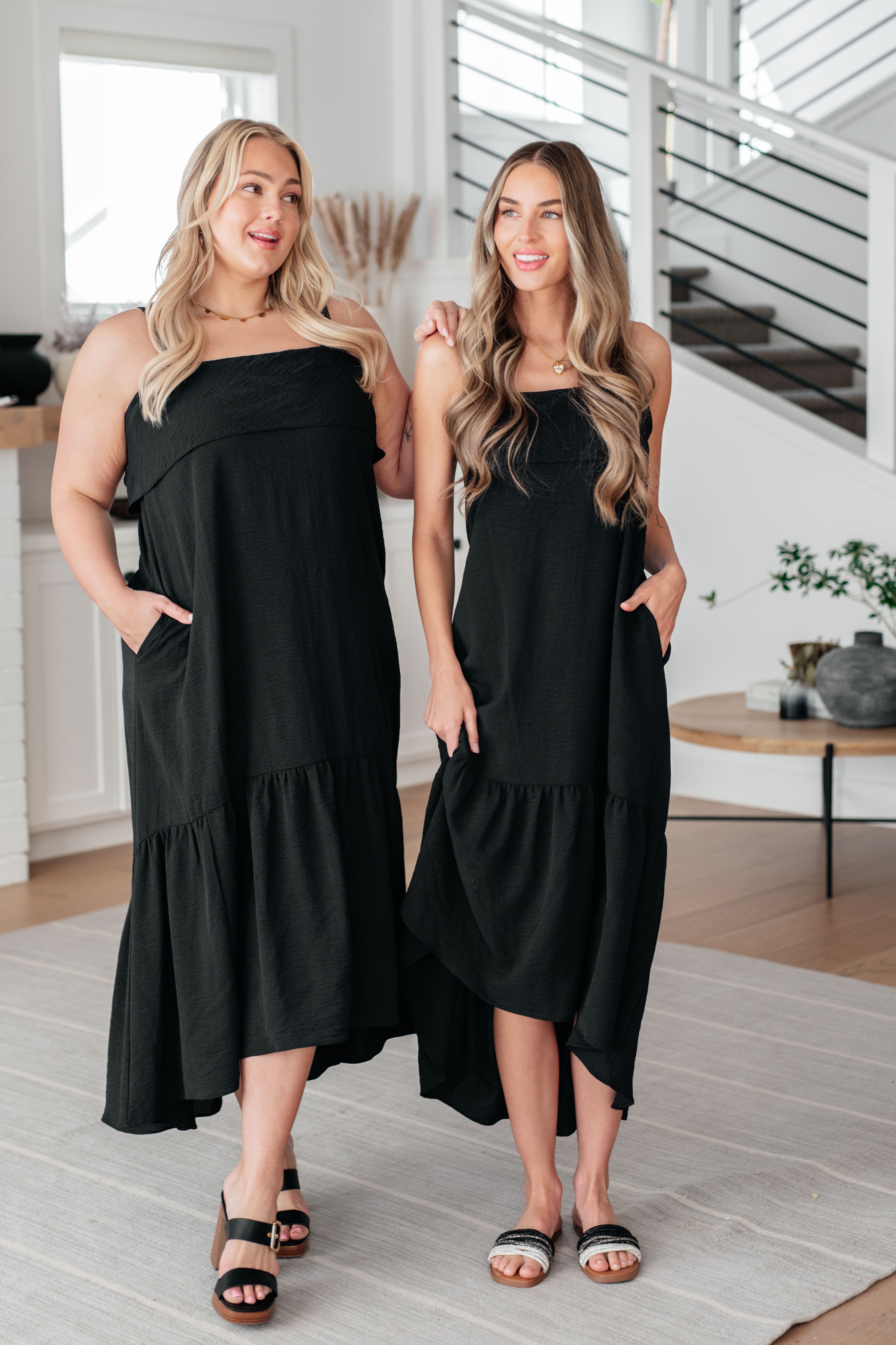 Madrid Tie Back Maxi Dress