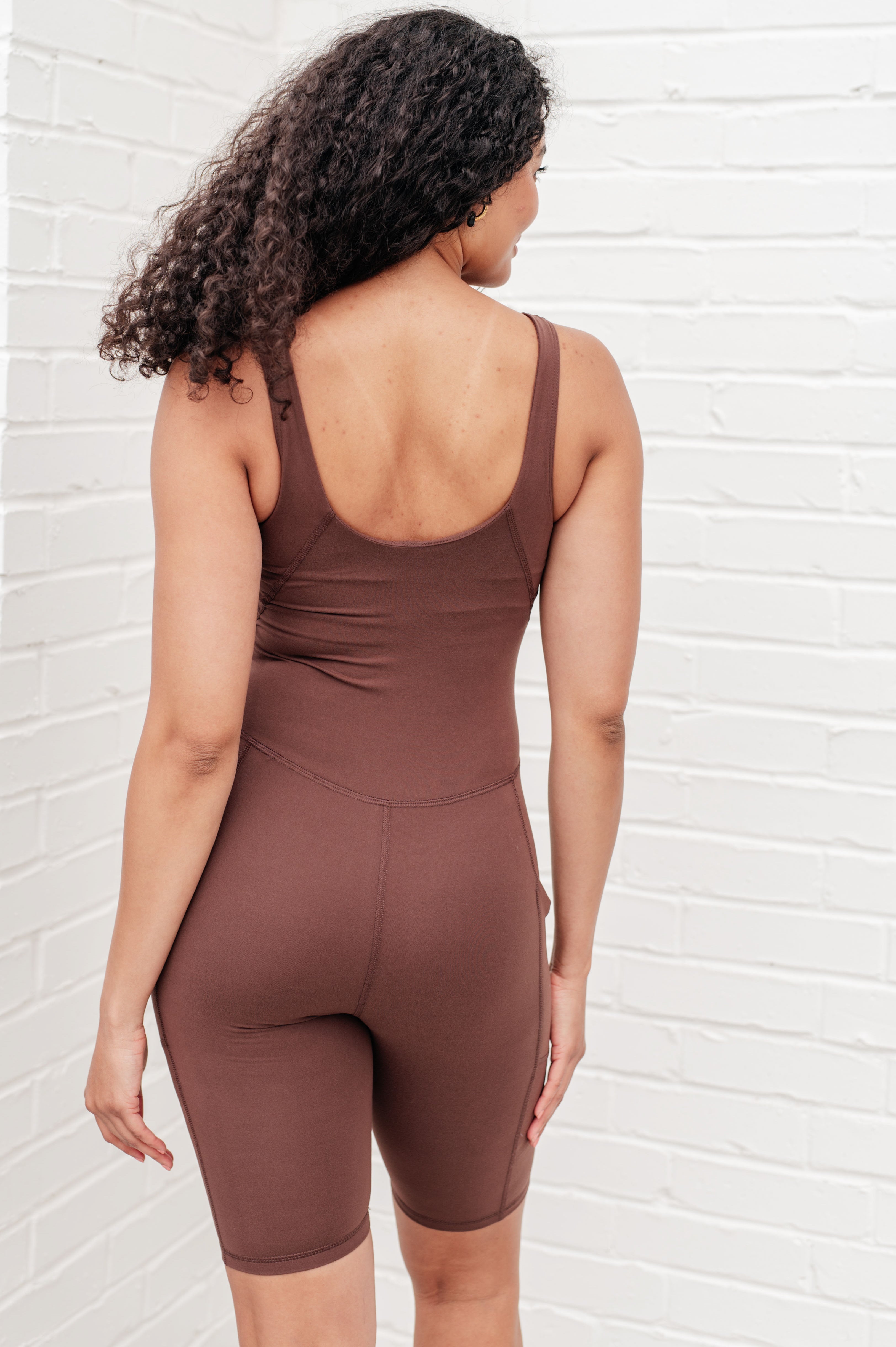 Essential Short Bodysuit in Java