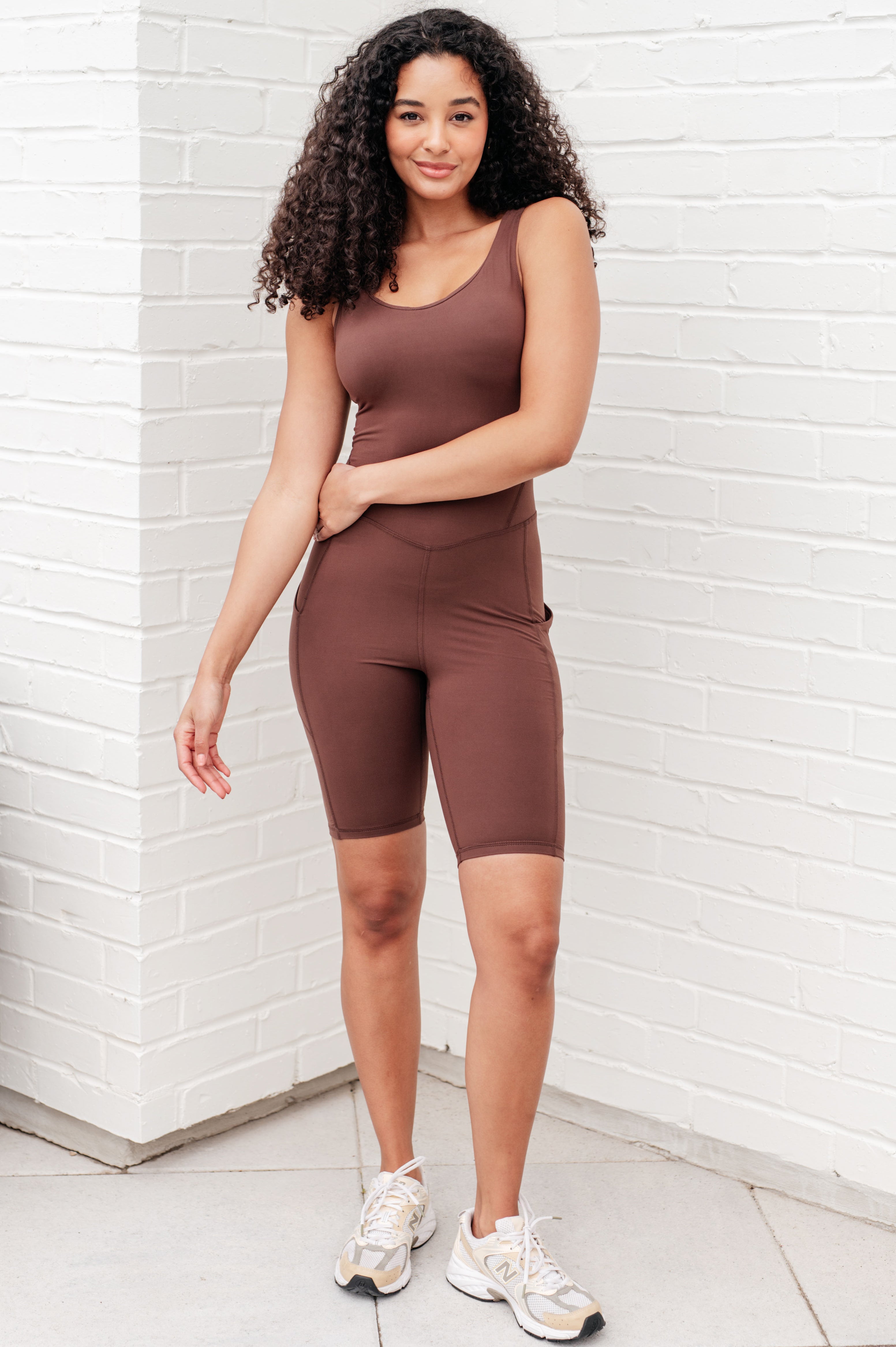 Essential Short Bodysuit in Java