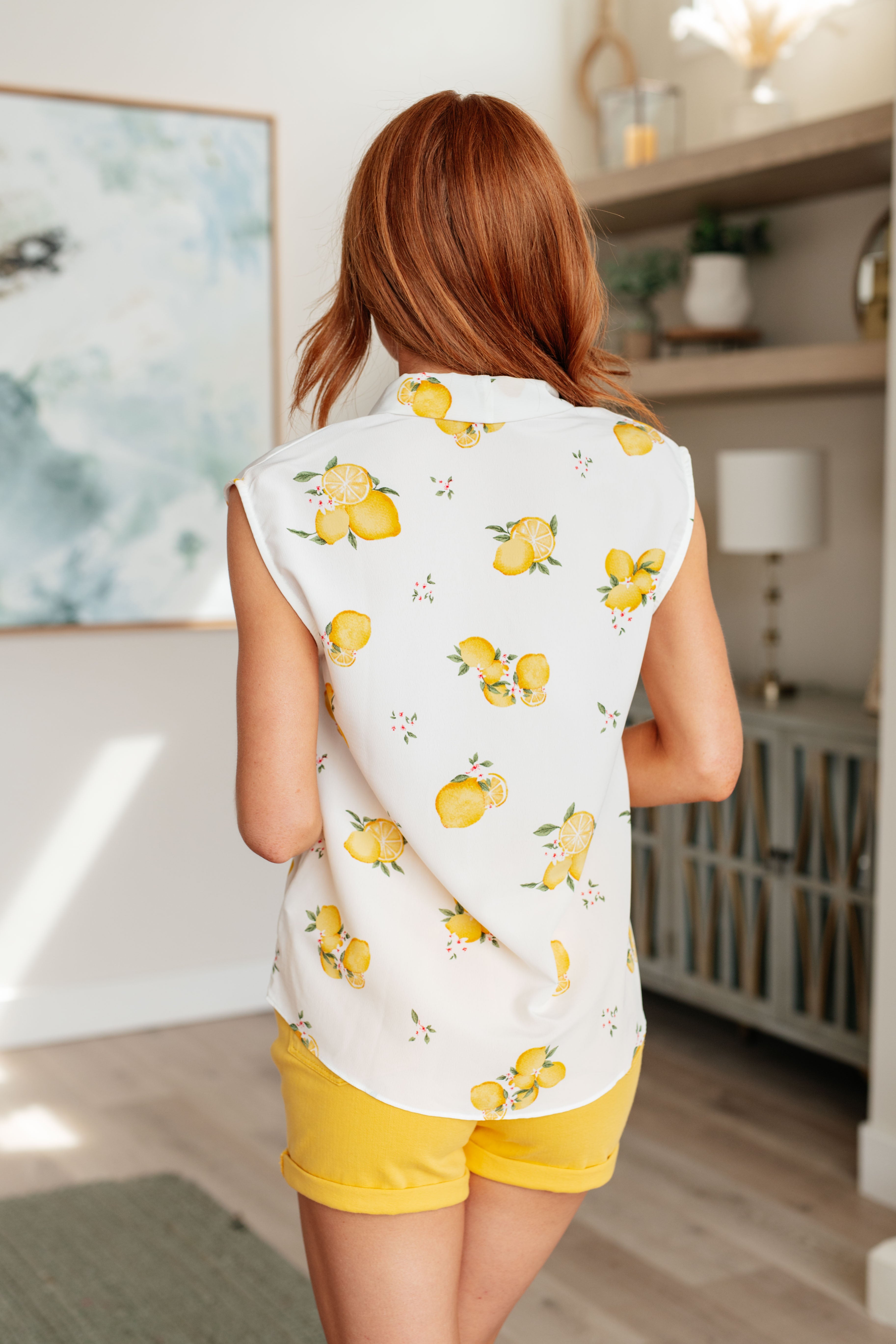 Poppy Lemons Sleeveless Blouse