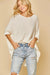 Ainsley Knit Top in Ivory - Good Morrow Co