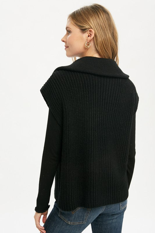 Callan Half Zip Sweater Vest