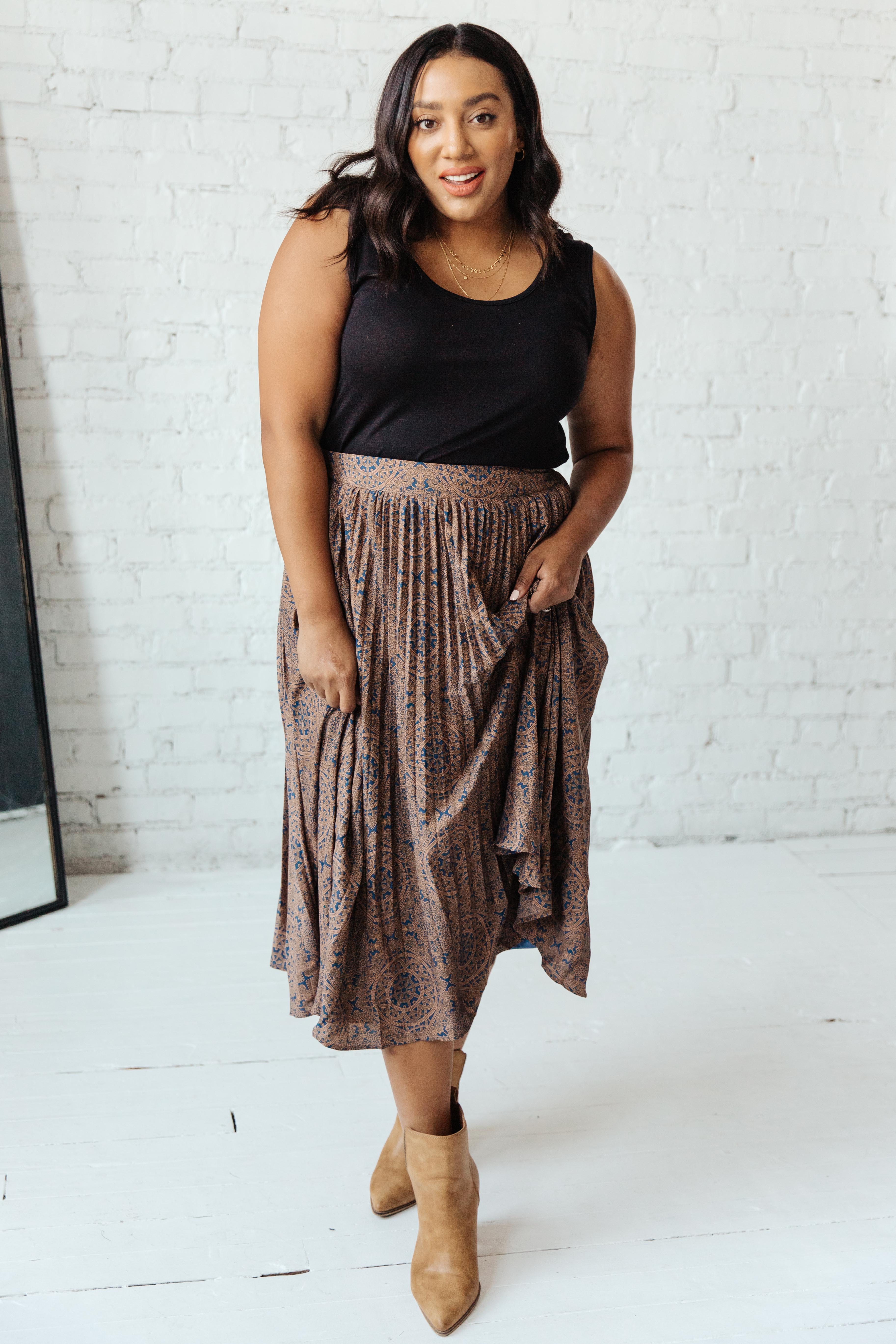 Coventry Pleated Skirt