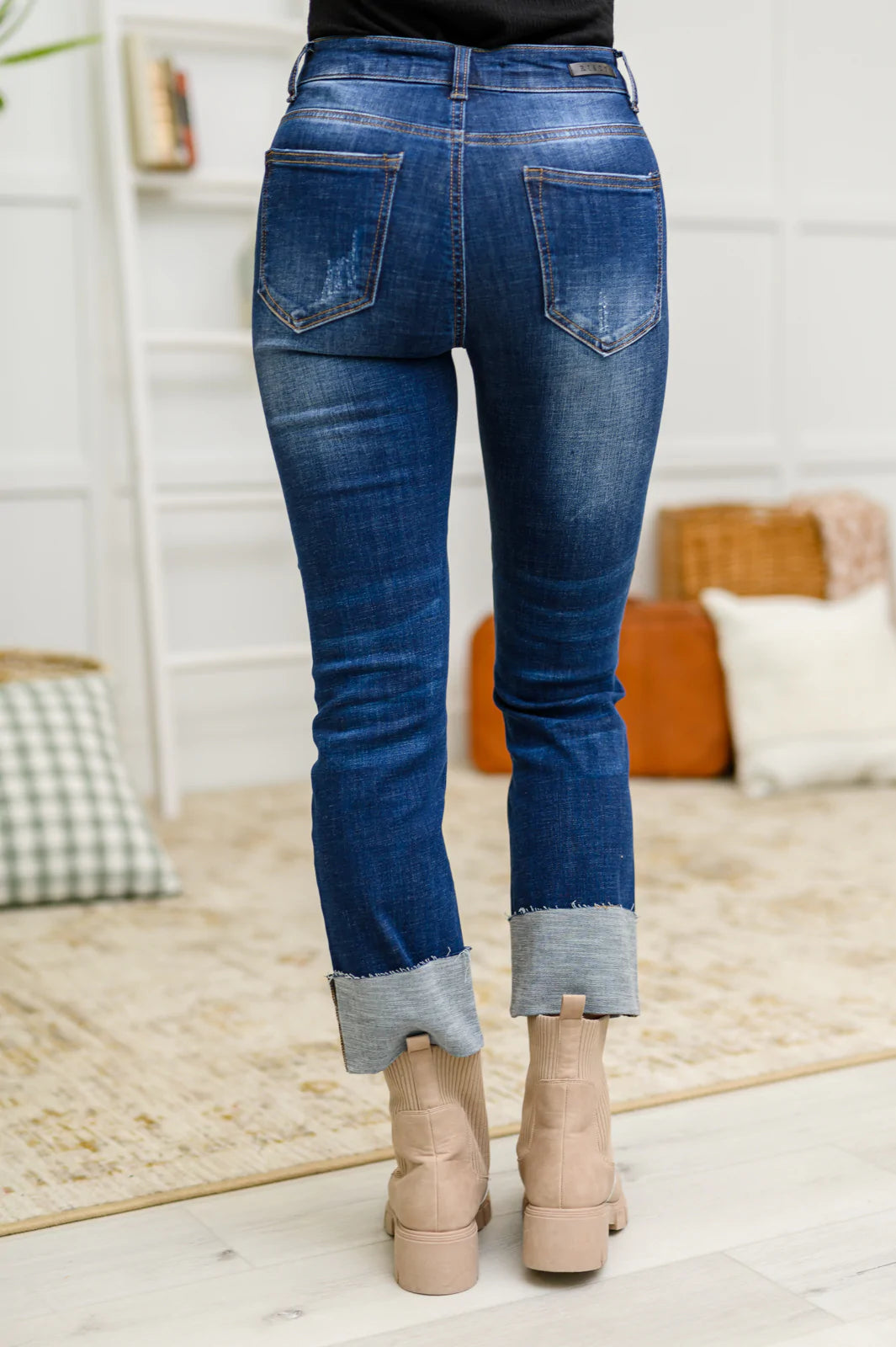 Bellevue Mid Rise Straight Leg Jeans
