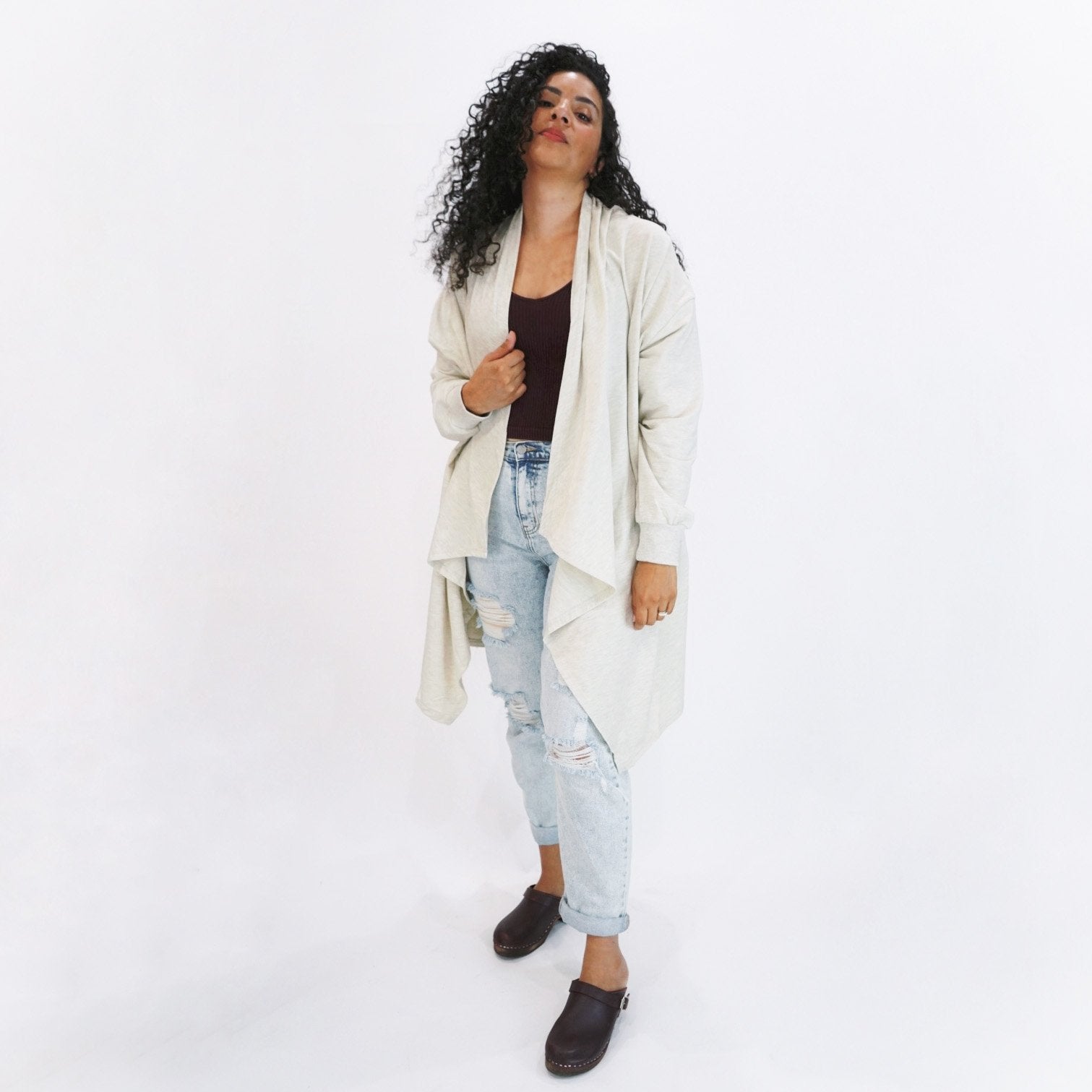 Lydia Open Front Cardigan - Good Morrow Co