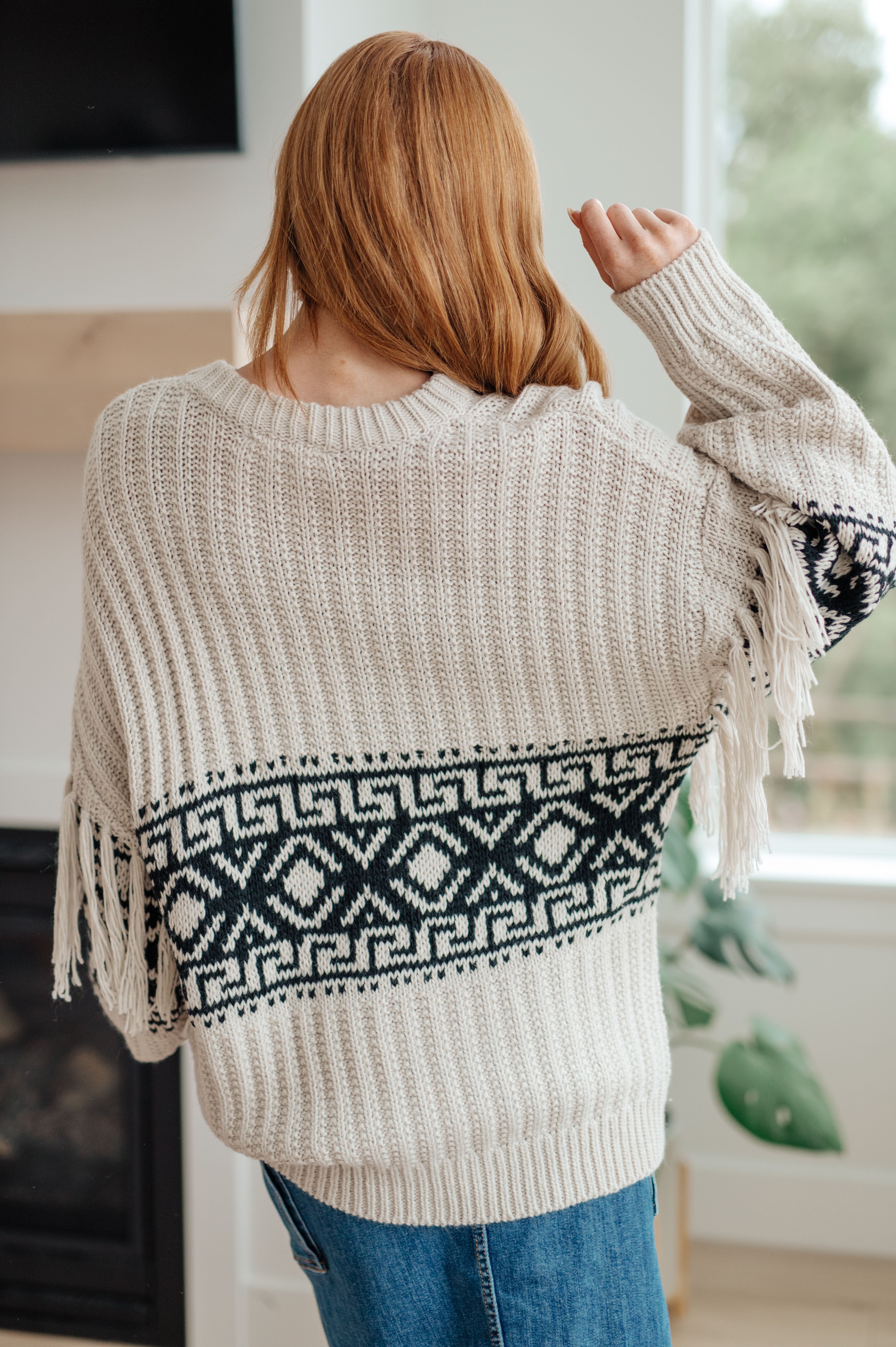 Telluride Fringe Detail Sweater