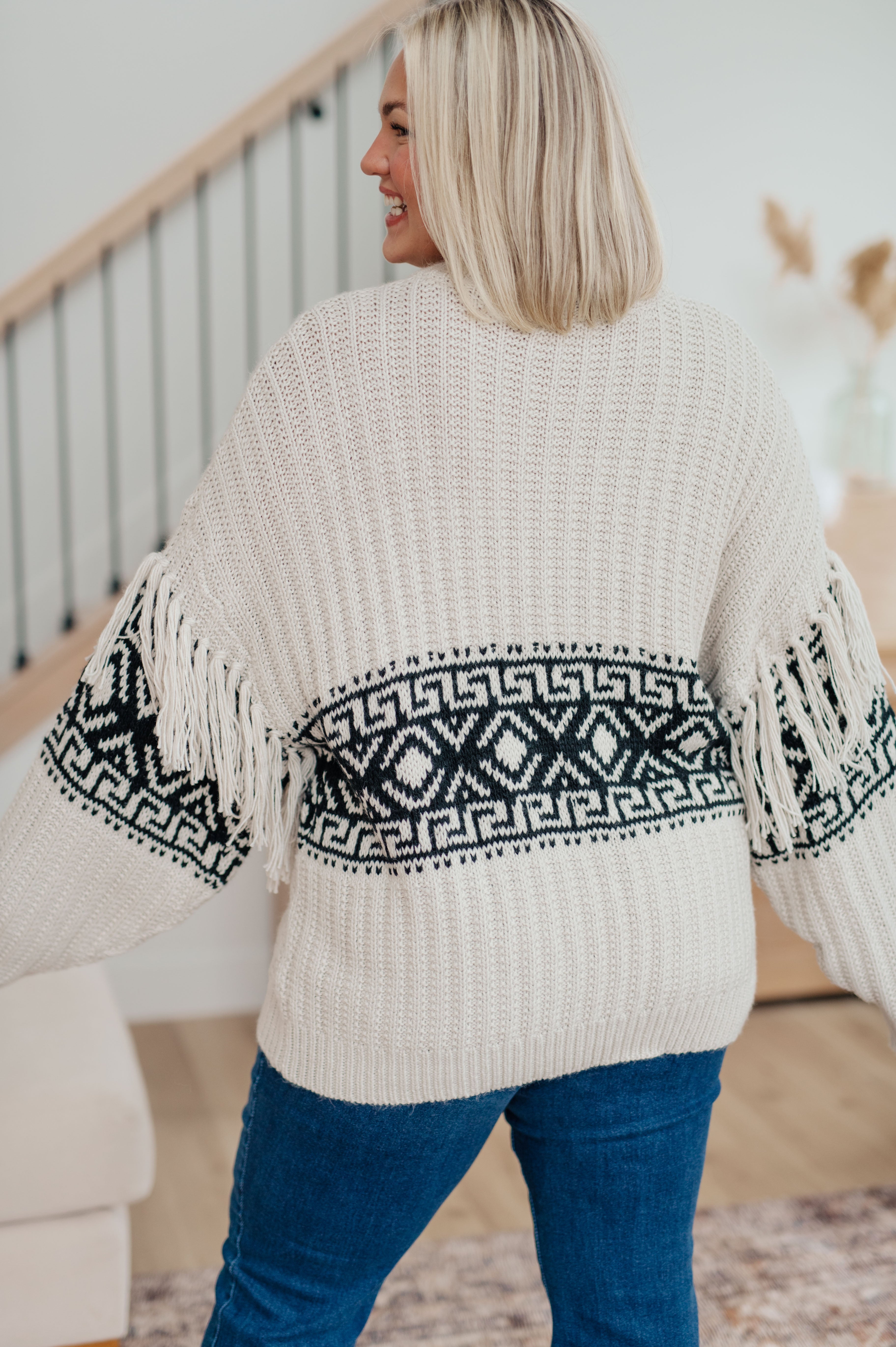 Telluride Fringe Detail Sweater