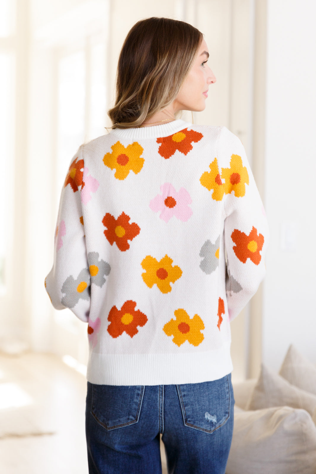 Fia Floral Sweater