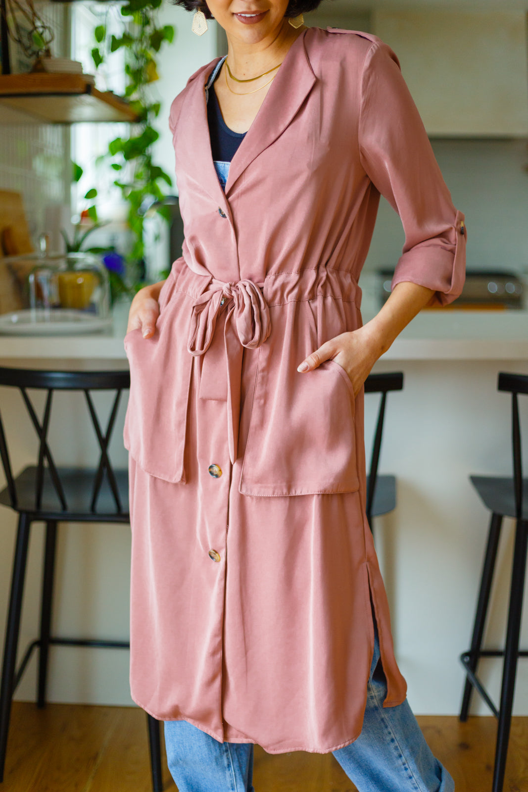 Stella Trench in Rose