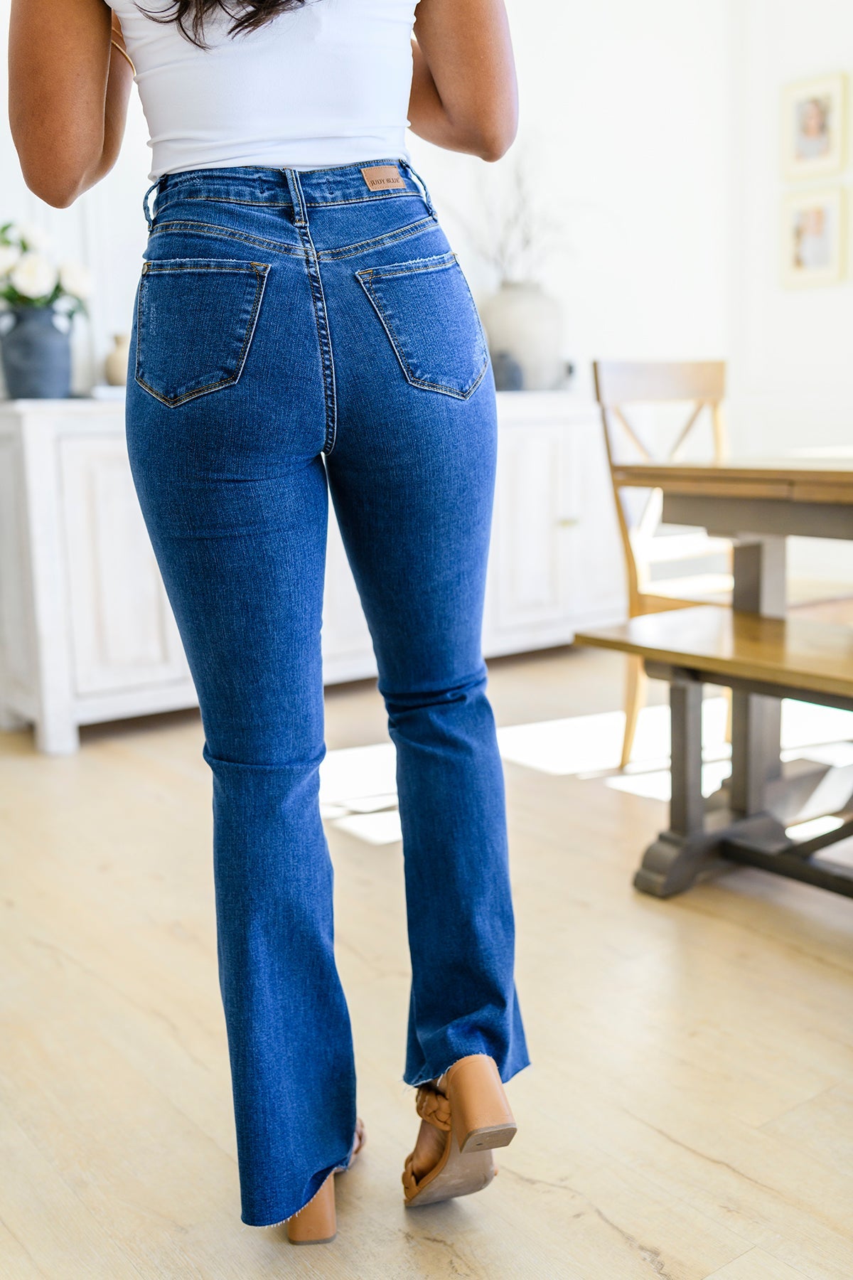 Dakota High Rise Tummy Control Flared Jeans