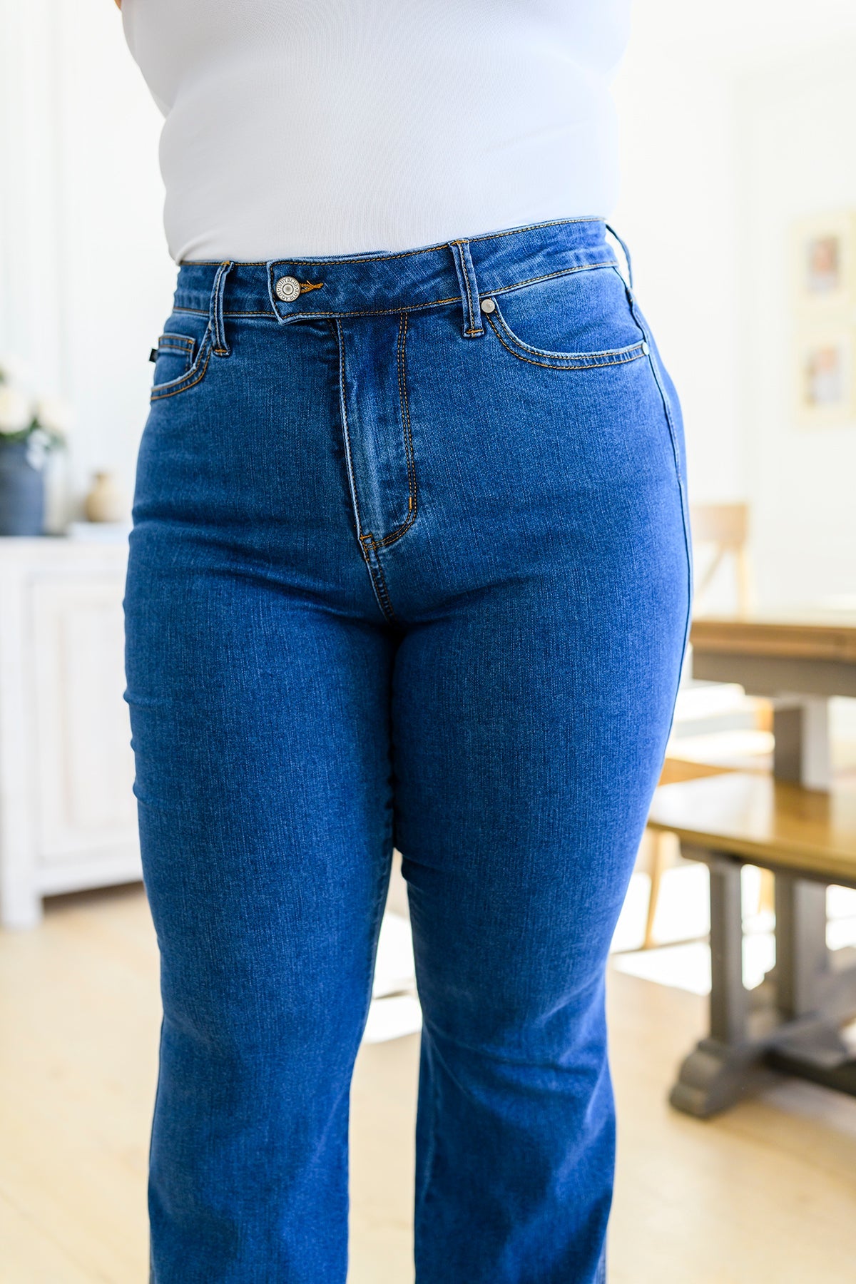 Dakota High Rise Tummy Control Flared Jeans