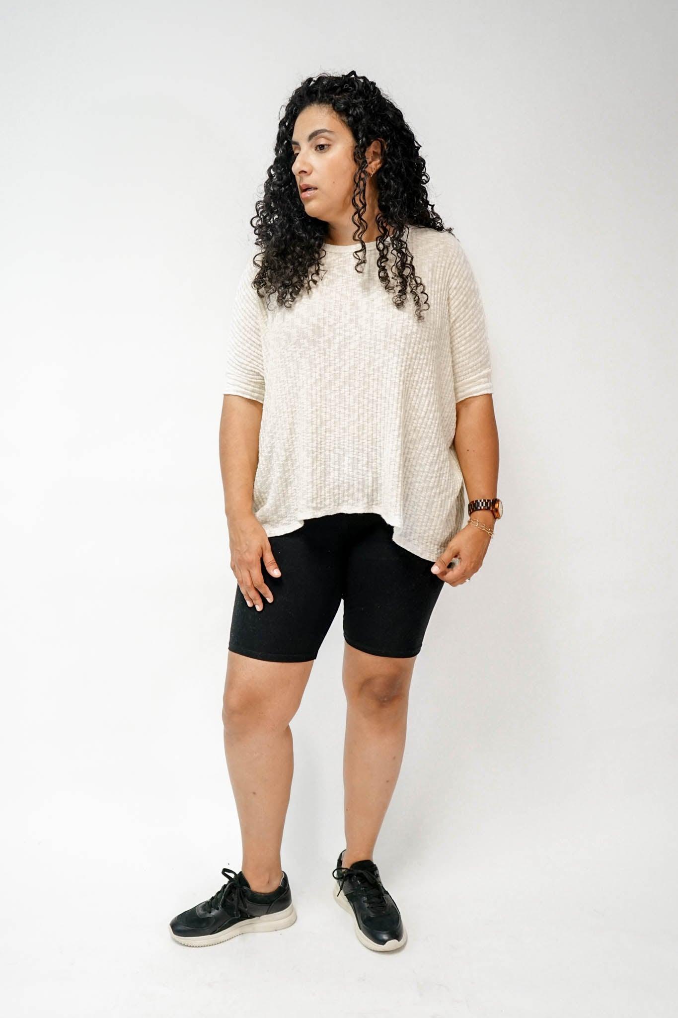 Ainsley Knit Top in Ivory - Good Morrow Co