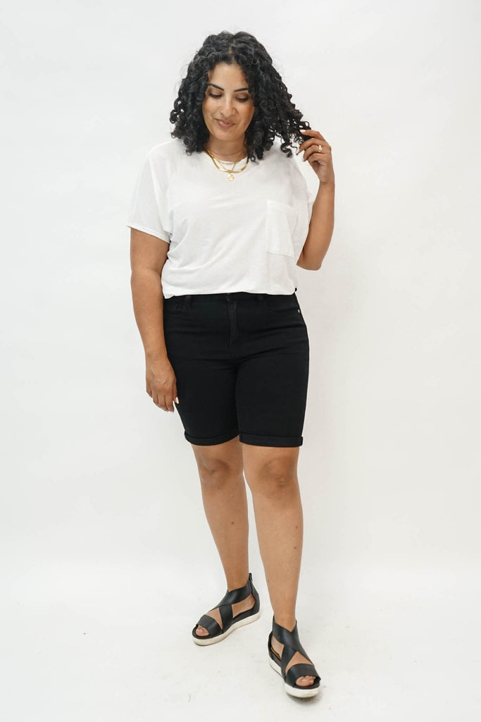 WONE, Black Women's Shorts & Bermuda