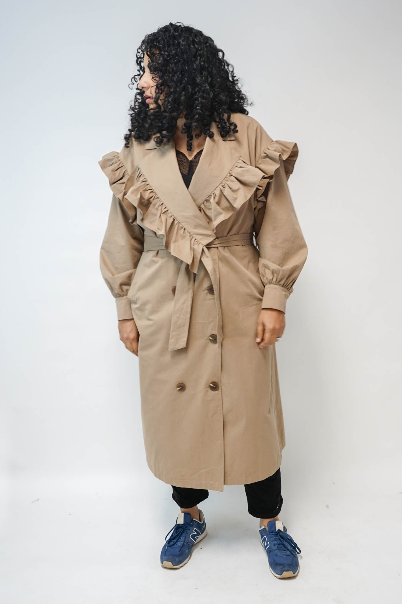 Ruffle Trench, Shop The Largest Collection