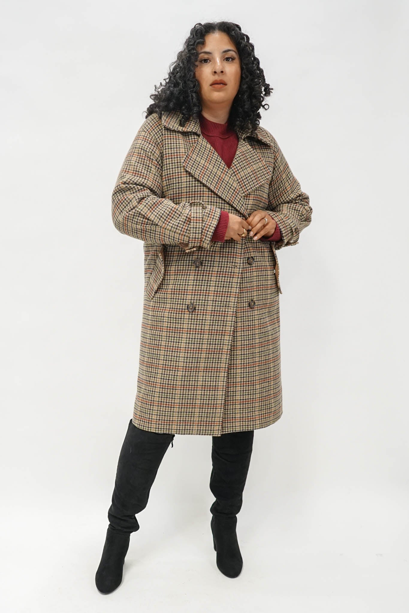 Mildred Wool Blend Trench