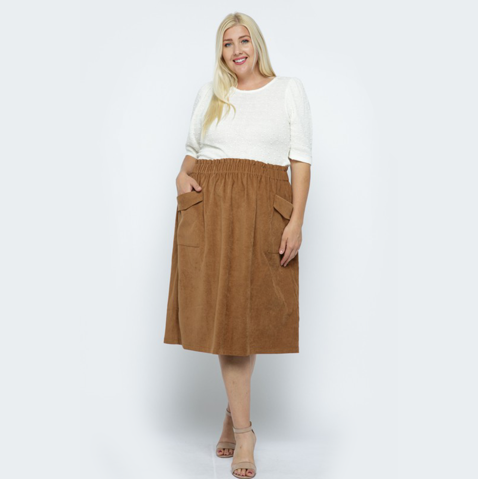 Prudence Apron Pocket Skirt - Good Morrow Co