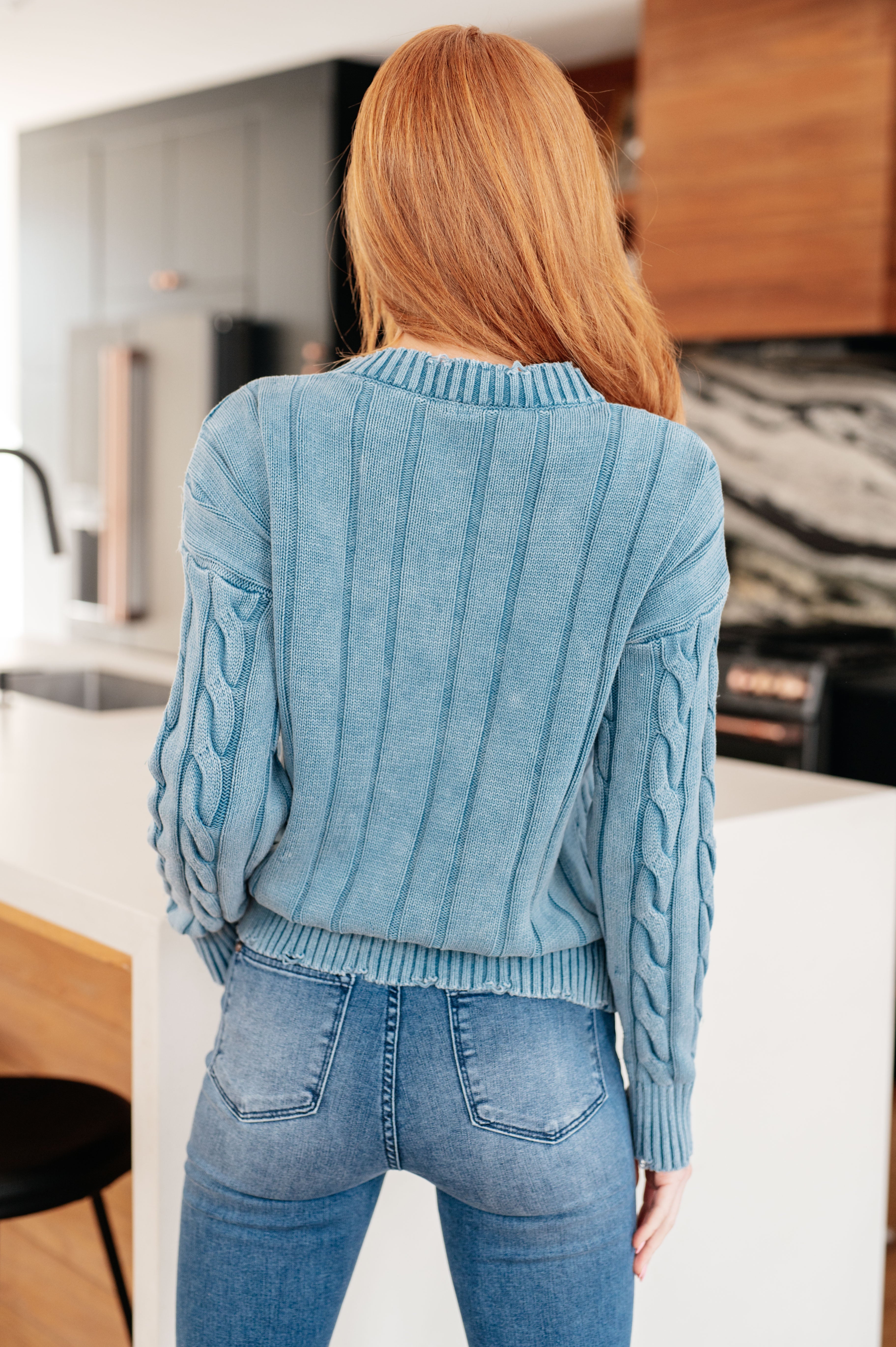 Cyrus Cable Knit Sweater