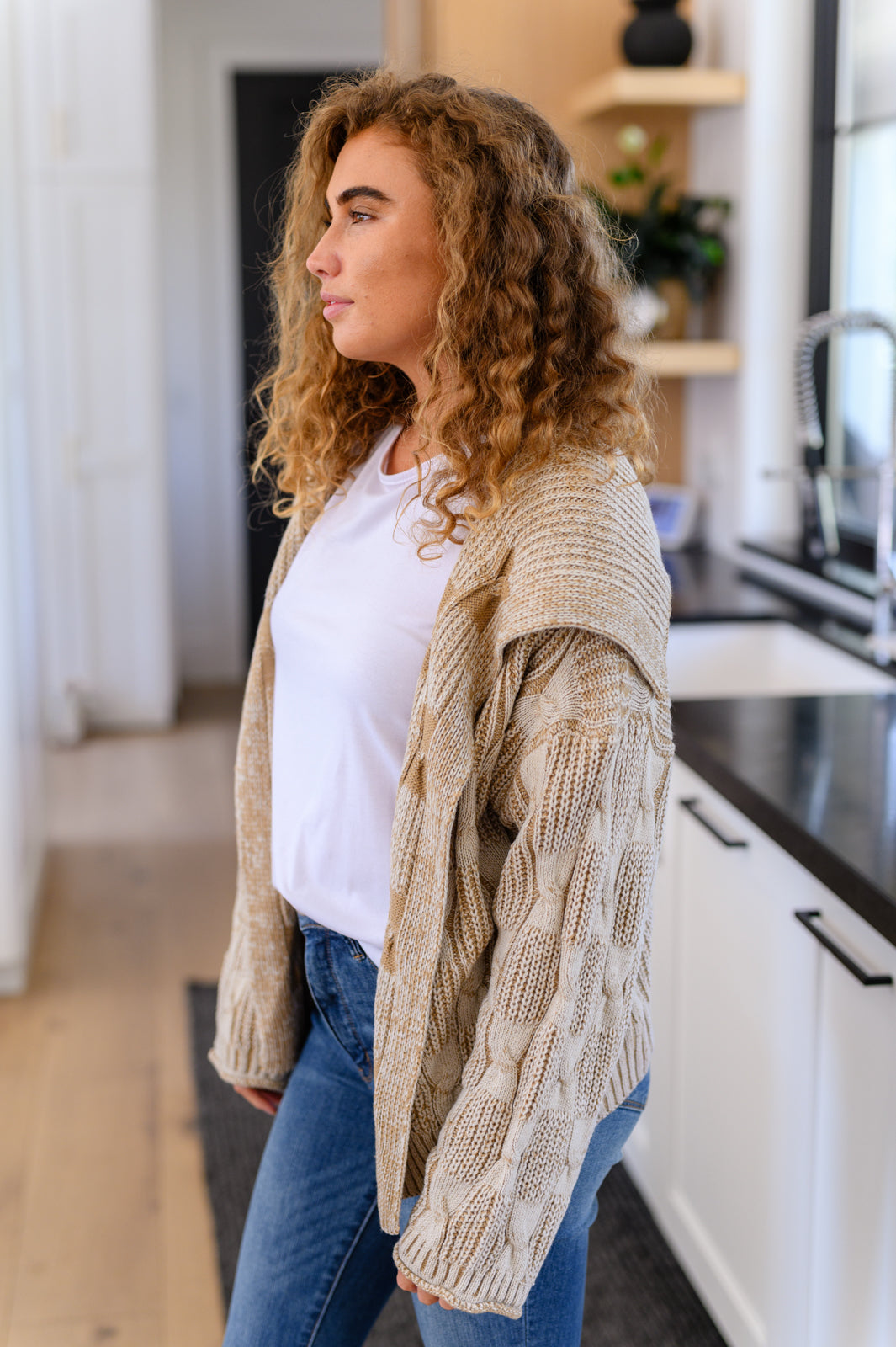 Pacey Open Front Cardigan