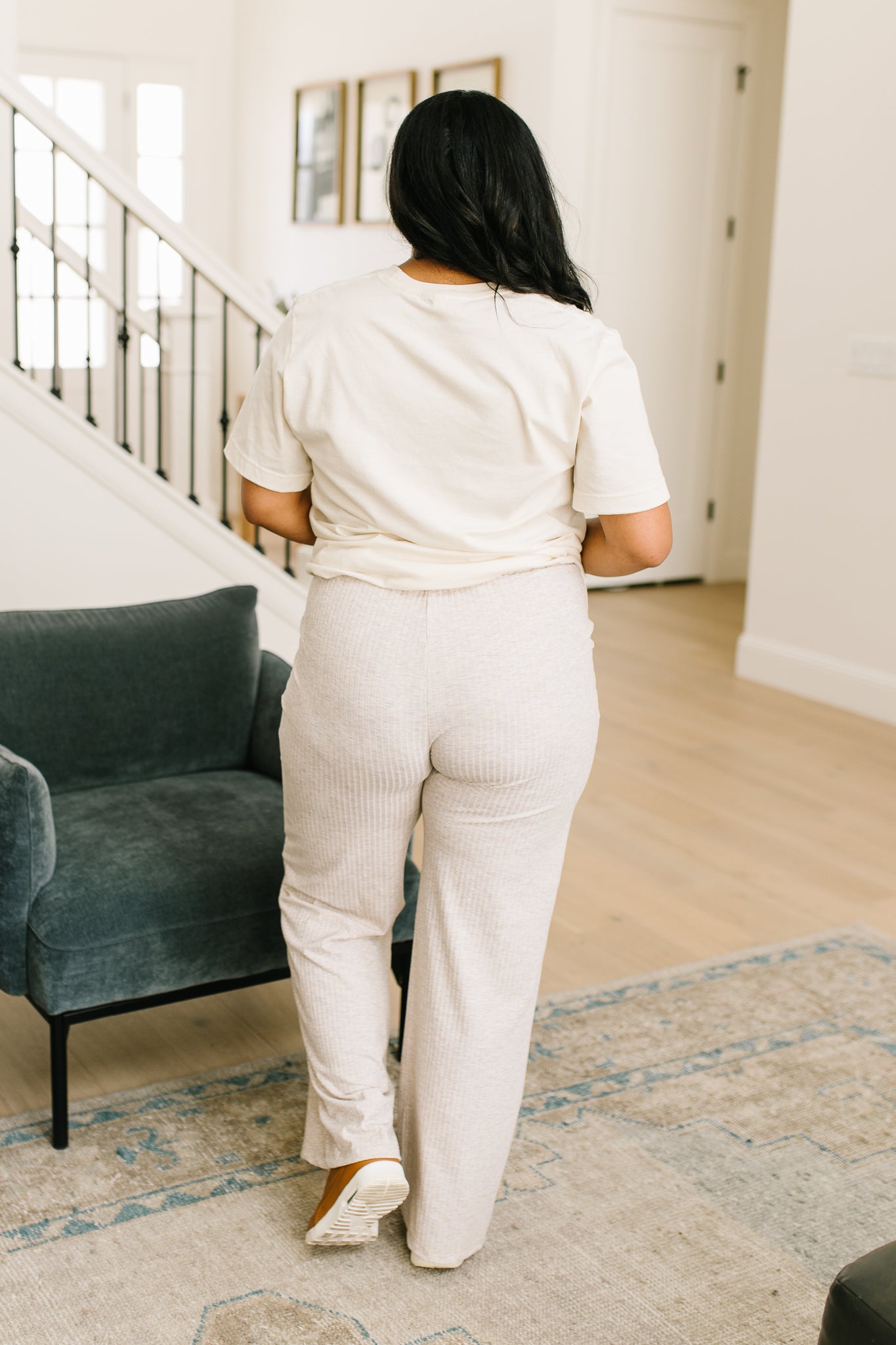 Lucky Lounge Bottoms in Oatmeal