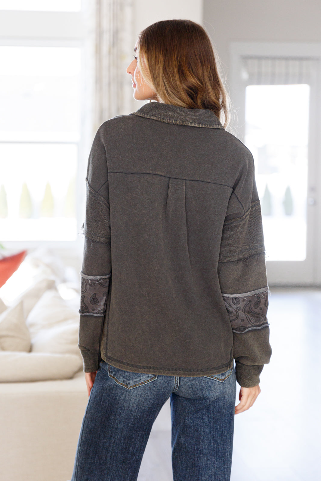 Ridley Mineral Wash Pullover