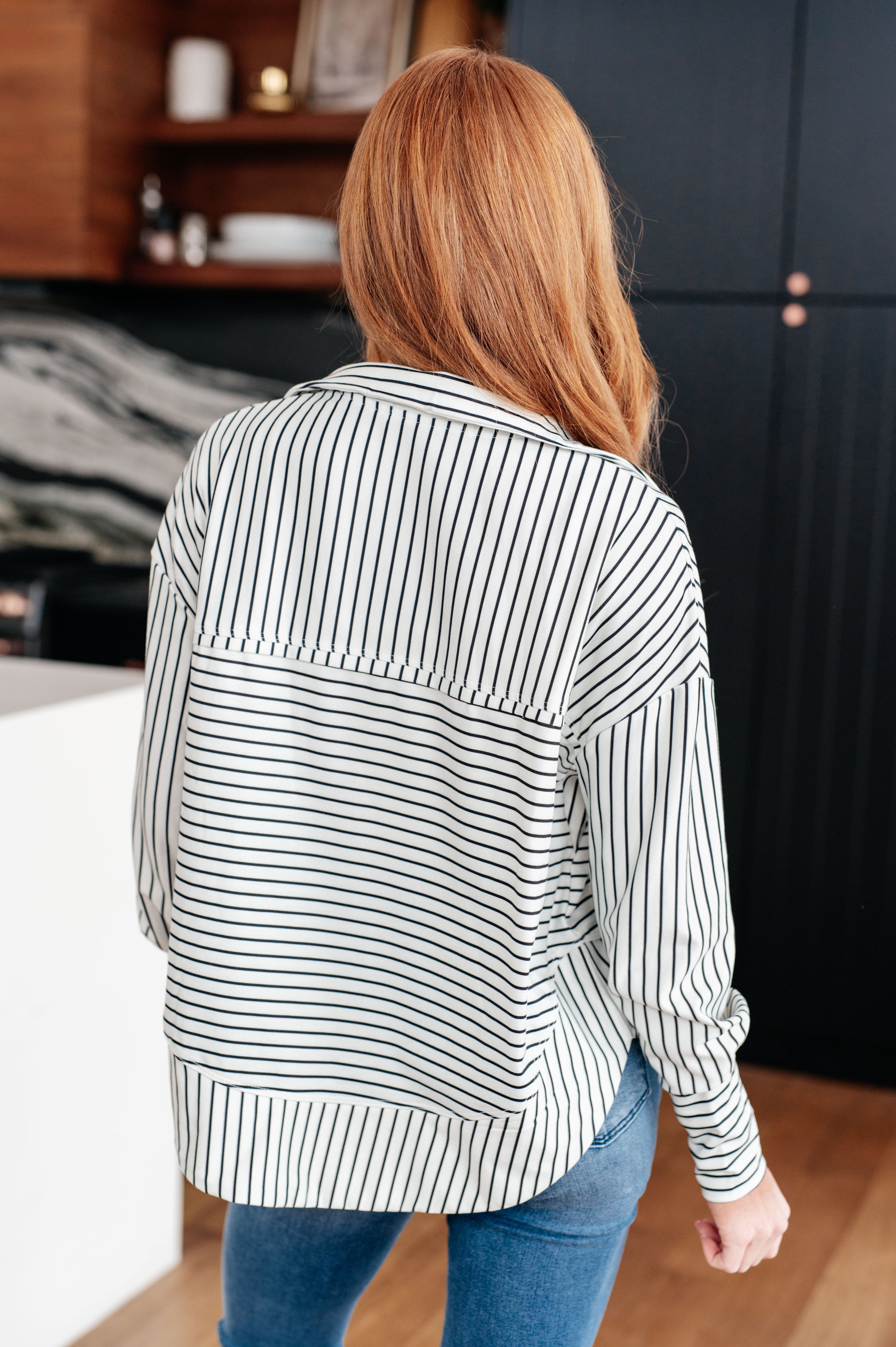 Alena Striped Pullover