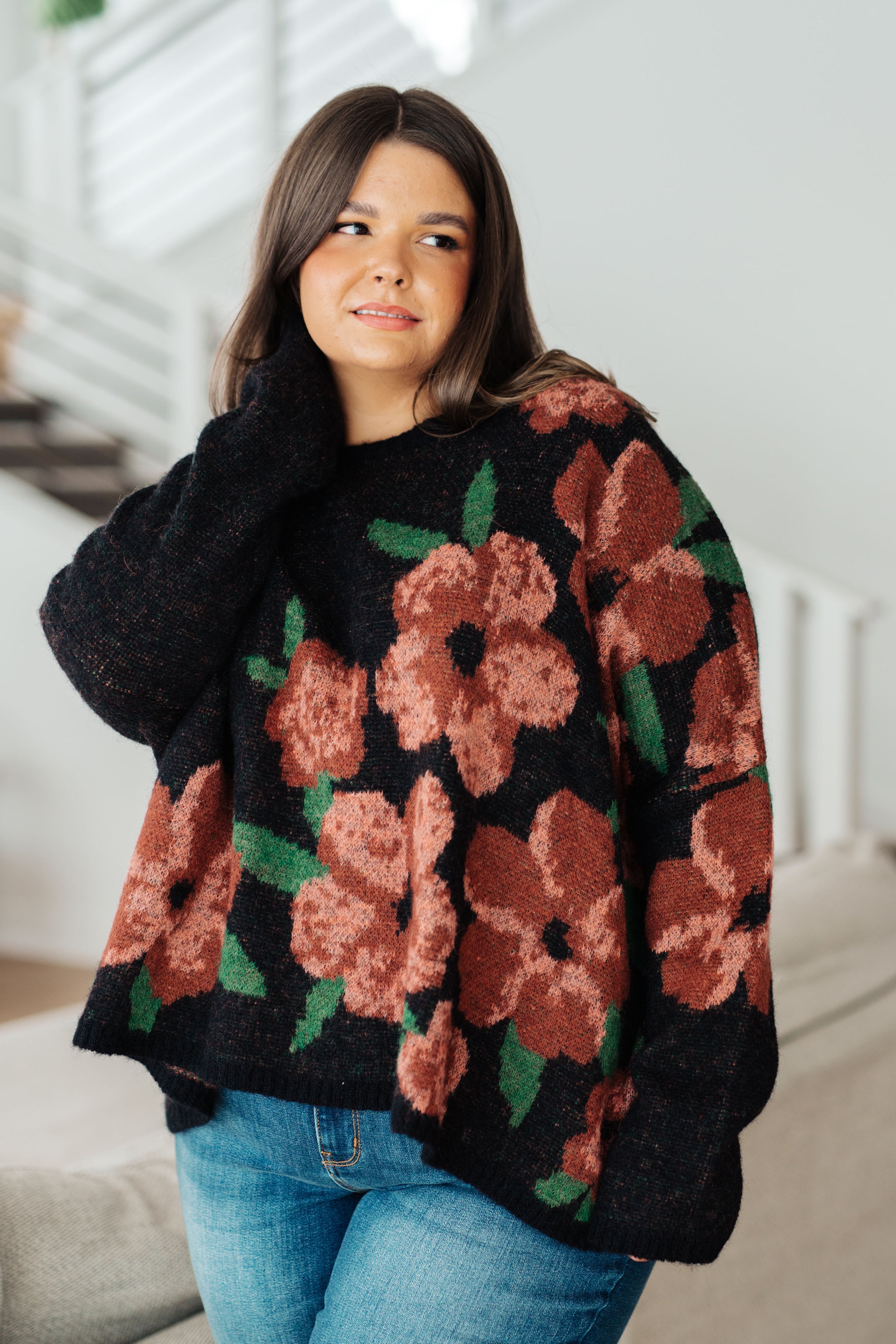 Lowen Floral Sweater