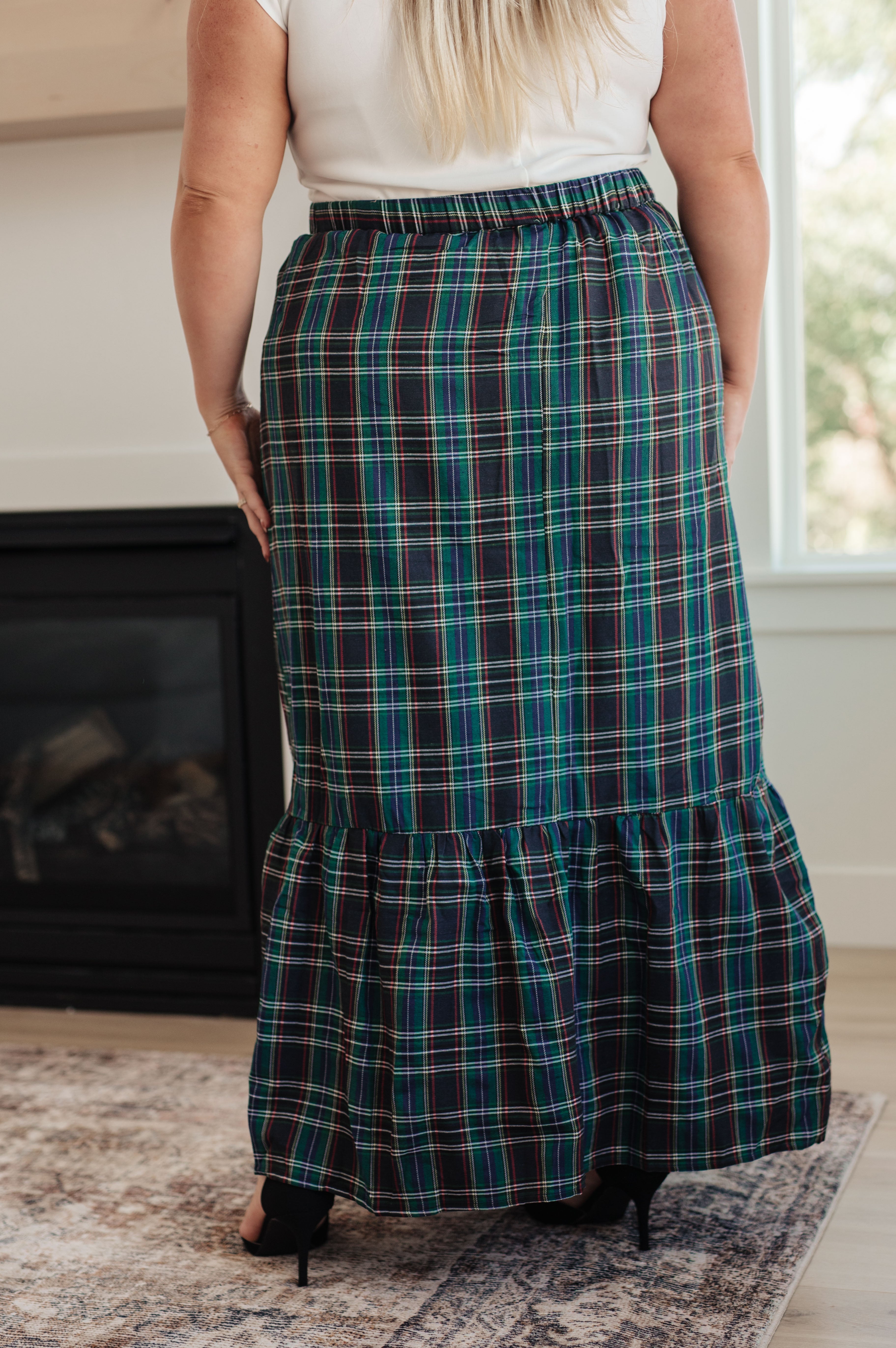 Prestwick Plaid Maxi Skirt